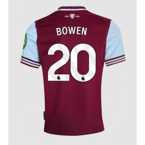 West Ham United Jarrod Bowen #20 Domaci Dres 2024-25 Kratak Rukavima